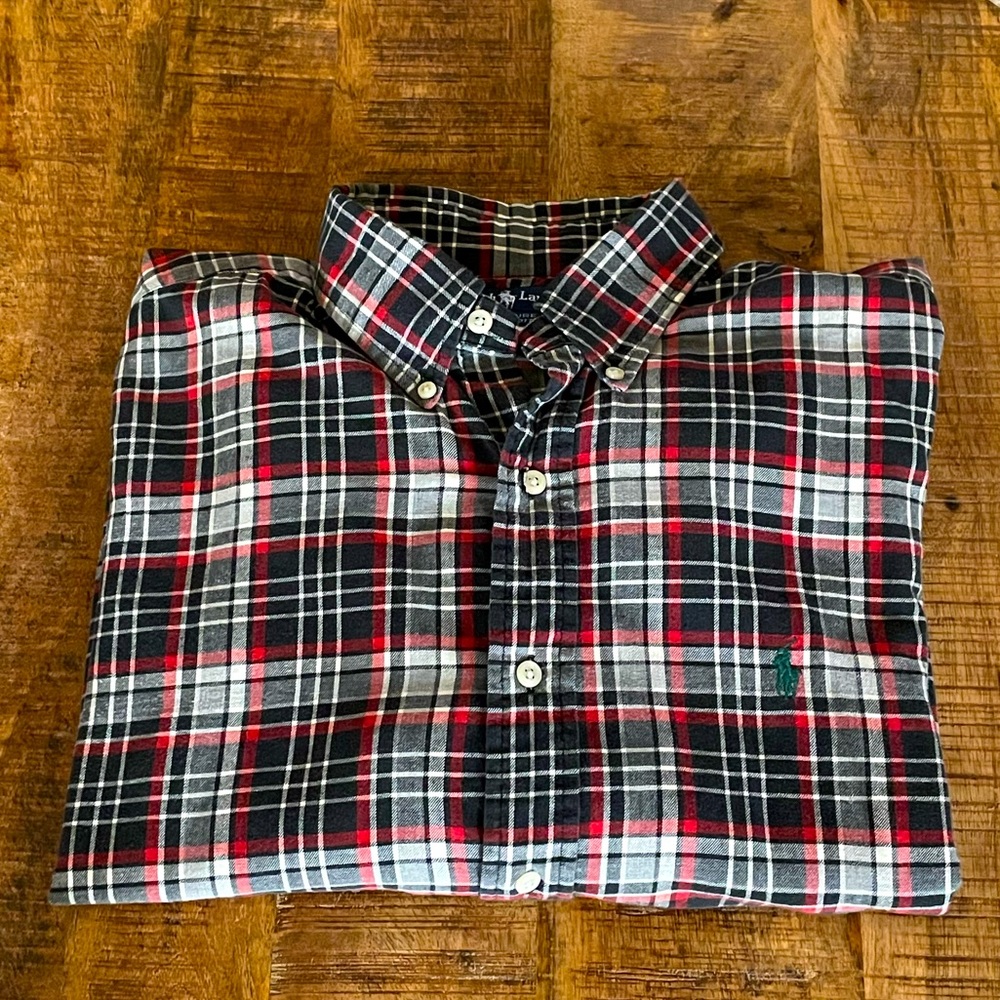 Mens Ralph Lauren Flannel Shirt